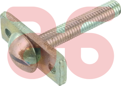 Belegschroeven rondkop 1/4x40