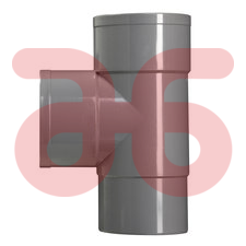 T-stuk 70mm 90graden grijs