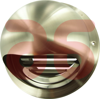 Rvs bolrooster Weha 125mm