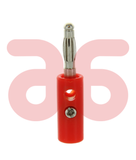 Banaanstekker rood