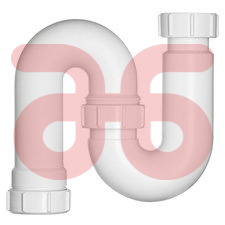 S-syphon wit 1.1/2x40mm