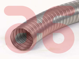 Alu.afvoerpijp flex. 152mm 3mtr