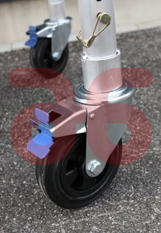 Wielen 140mm voor klapsteiger