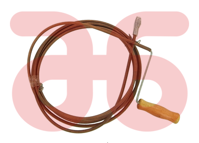 Gootsteenveer  6mm 3mtr lang