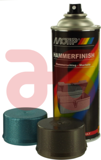 Motip hamerslagspray blauw