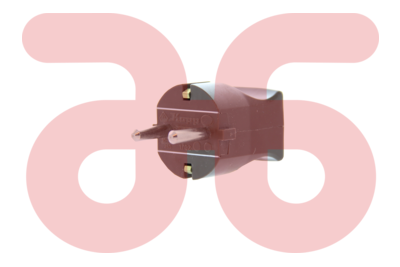 Stekker bruin ra