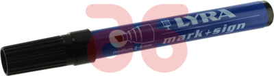 Viltstift b2 zwart 2-6mm
