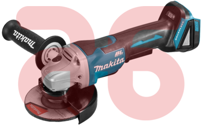Makita accu Haakseslijpmachine DGA505ZJ 18.0V Body