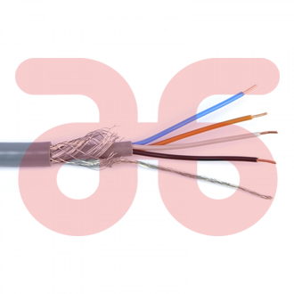 A100m ymvkas kabel 4x2.5 grijs