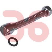 Kraanslang chroom m22x1 bi.dr.