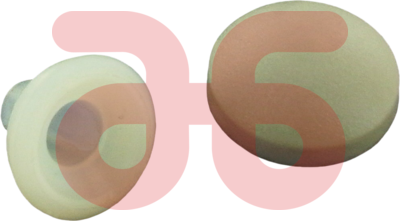 Nylon capring met kapje compl.