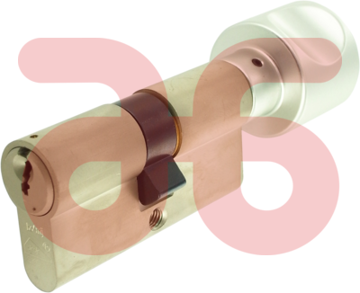knopcilinder 30.5mm No.1 nikkel