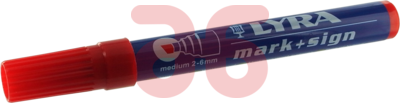 Viltstift b2 rood  2-6mm