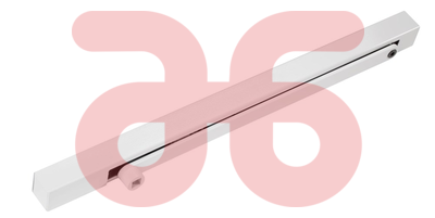 Dorma glijarm zilver voor