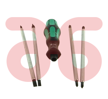 Schroevendraaierset los handvat