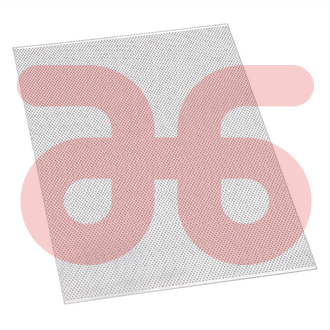 Alum plaat perforatie rond
