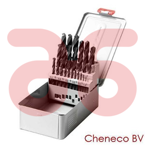 Hss borenset 25-delig 1-13mm