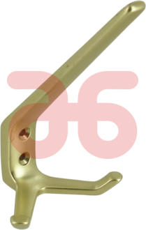 Kapstokhaak dubbel herm nr  32