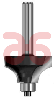 Hm kwartrondfrees 28.6mm r.7.9