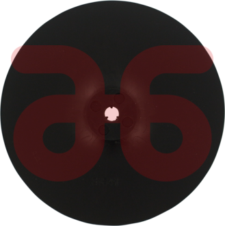 Rubber steunschijf 125mm met