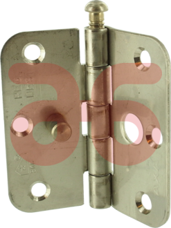 RVS Veiligh.scharn.rondeh.75x75mm