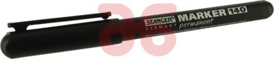 Viltstift f1 zwart 1 mm