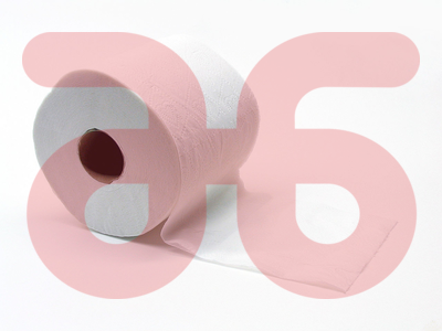 Closetpapier a 6 pak x 8 rol