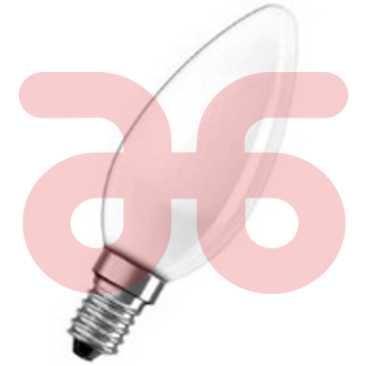 Kaarslamp e14 inw.mat 15watt