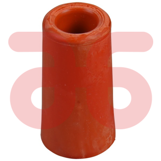 Deurstop kunststof bruin 45mm