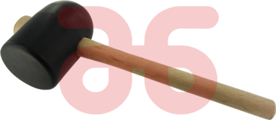 Rubbertegelhamer nr6 1100 gr
