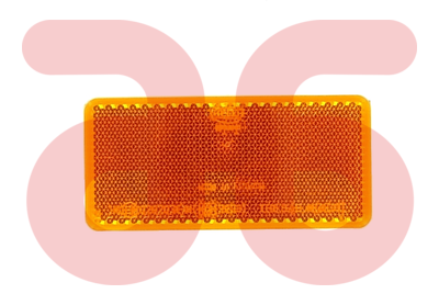 Reflector zelfklevend oranje