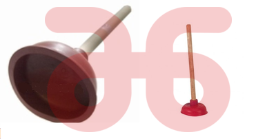 Gootsteenontstopper rubber 14
