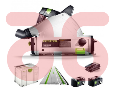 Festool accu invalzaagmachine TSC55REB-PLUS-FS
