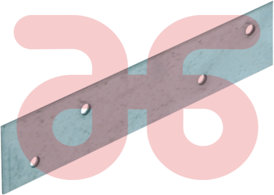 Verbindingsplaat 105mm