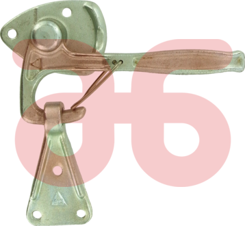 Klepsluiting 150mm links en
