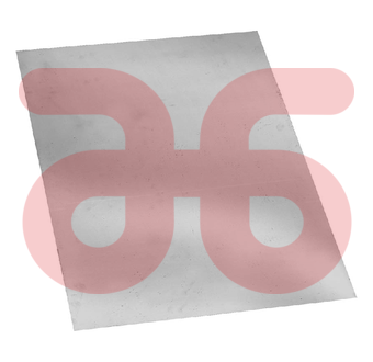 Alum plaat glad  300x400x0.5mm