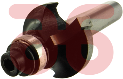 Hm kwartrondfrees 22.2mm r.4.8