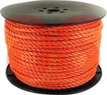 Oranje koord  6mm a100meter
