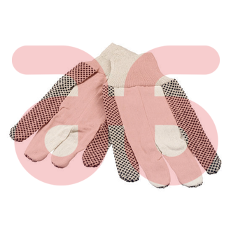 Polkadot werkhandschoen