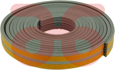 Delt.e-tochtstrip 6m 9x3 grijs