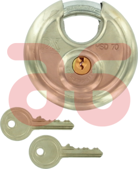 Discus hangslot  24st 70mm