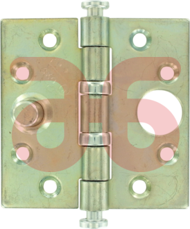 Veiligh. kogelscharnier vierkant 75X75mm