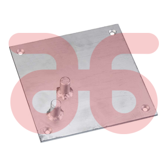 Plooiplaat 14mm 220x220x6