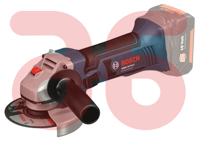 Bosch accu haakse slijpmachine GWS18-125V-Li Body