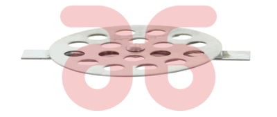 Gootsteenzeef met veer 50mm