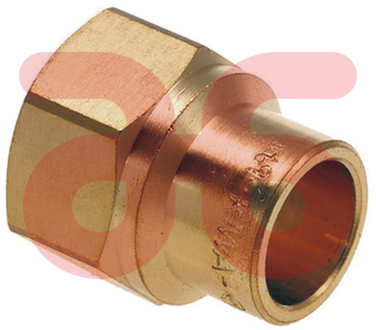 Schroefbus 3/8x15mm messing