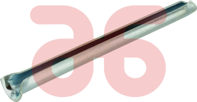 Spanhulzen 6x30 mm geelverz.