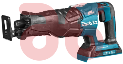 Makita accu Reciprozaagmachine DJR360ZK 2x18.0V Body