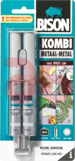 Bison kombi metaal dubbelspuit