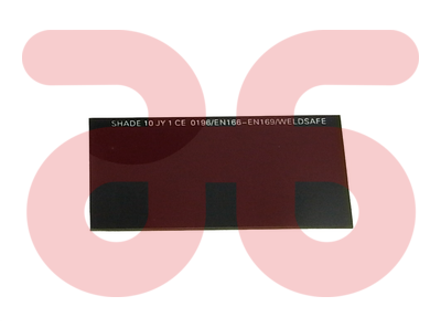 Lasglas kleur 10 50x108mm